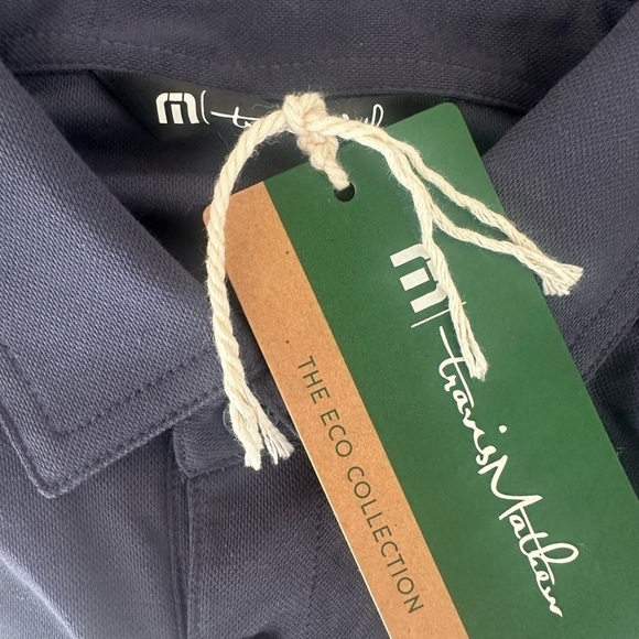 Men’s new size S small TravisMathew Firework Display Golf Polo Shirt blue red XL - Picture 8 of 11